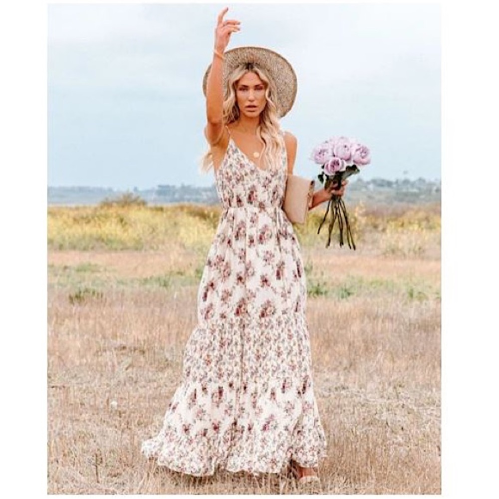 Vici Crave Her Love Floral Maxi Dress